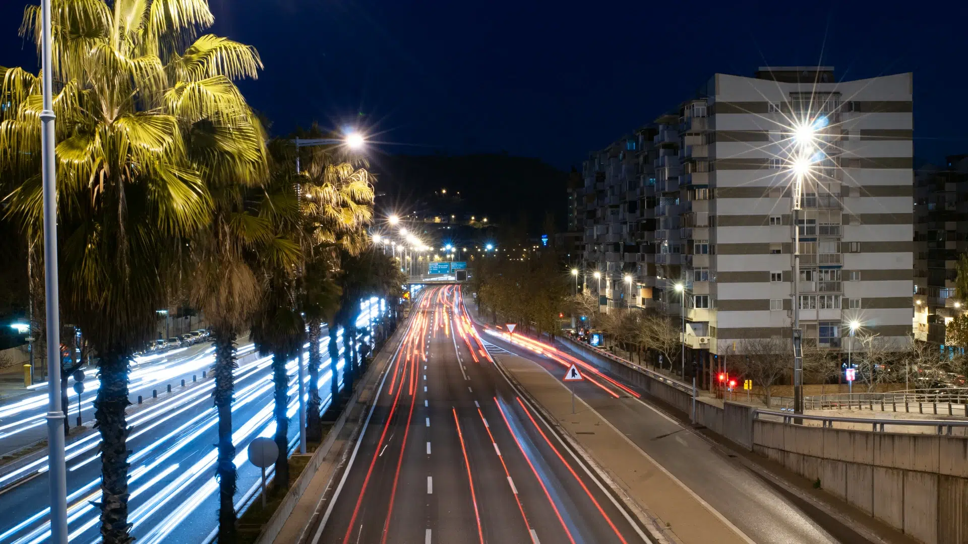 El Vall d'Hebron vista de la Ronda de Dalt