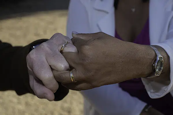 Zoila y Carlos (los anillos)