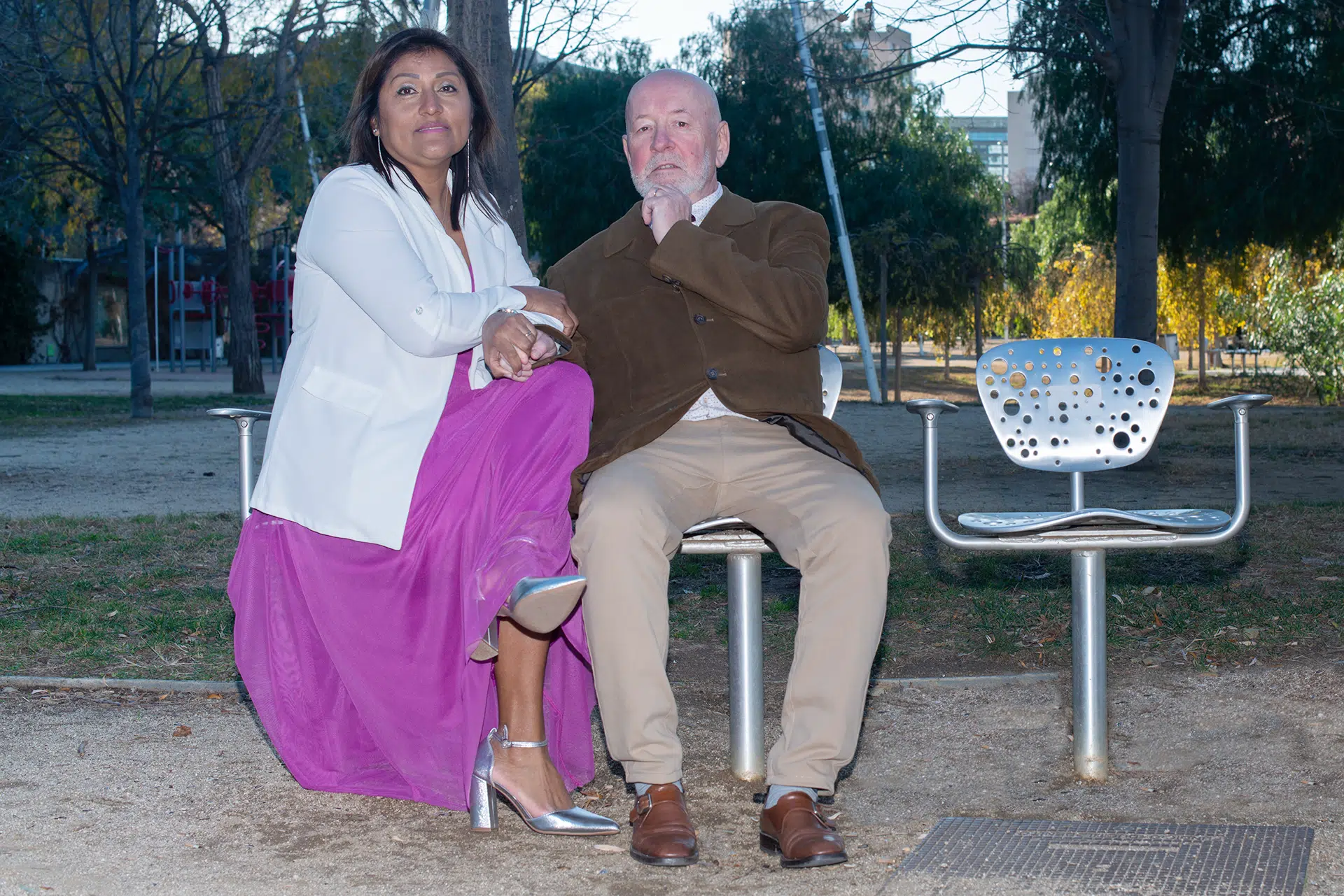 Imagen de acceso a la galería del parque de la boda de Zoila y Carlos